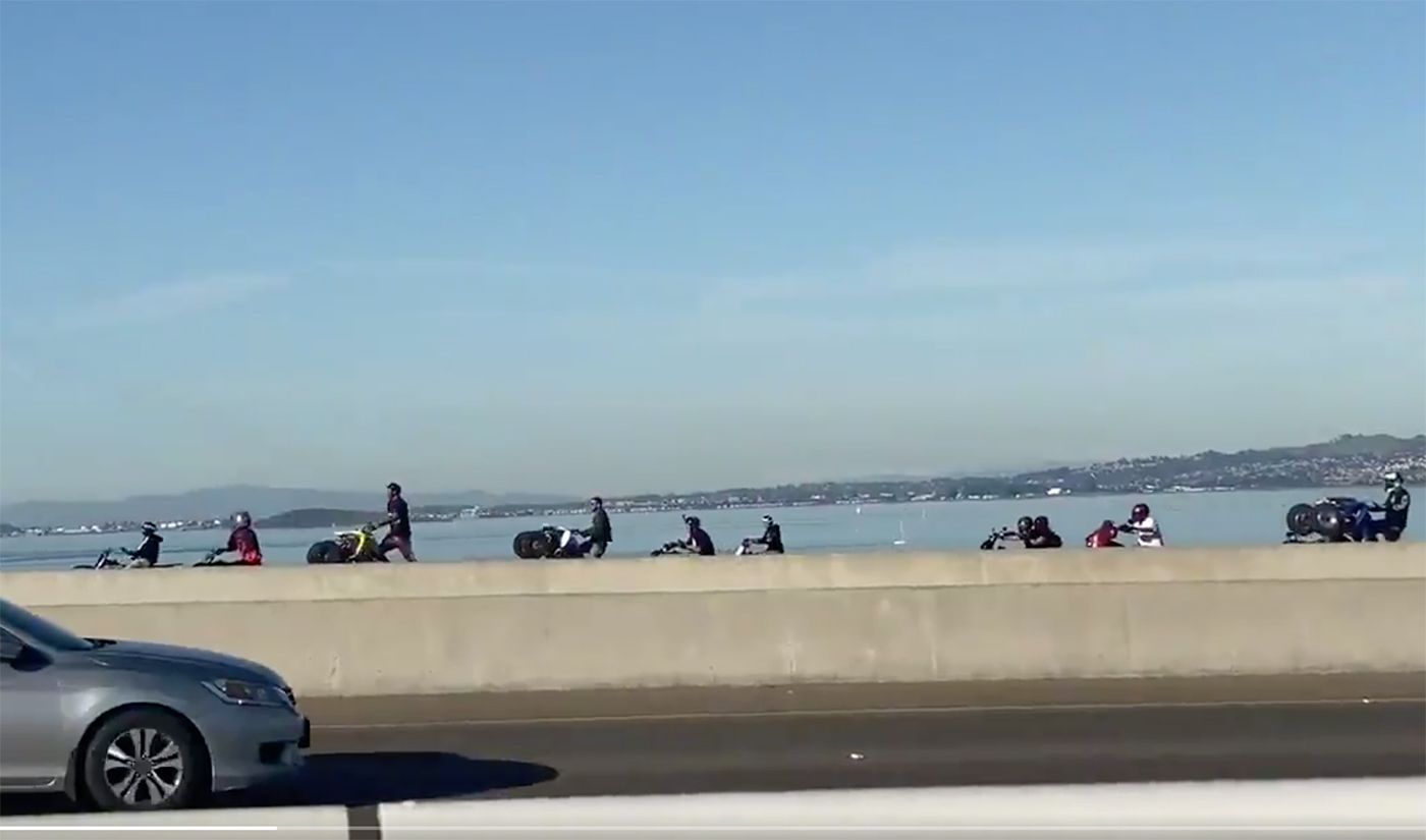 Biker Killed on Bay Bridge Identified; Stockton Man Arrested for His Murder