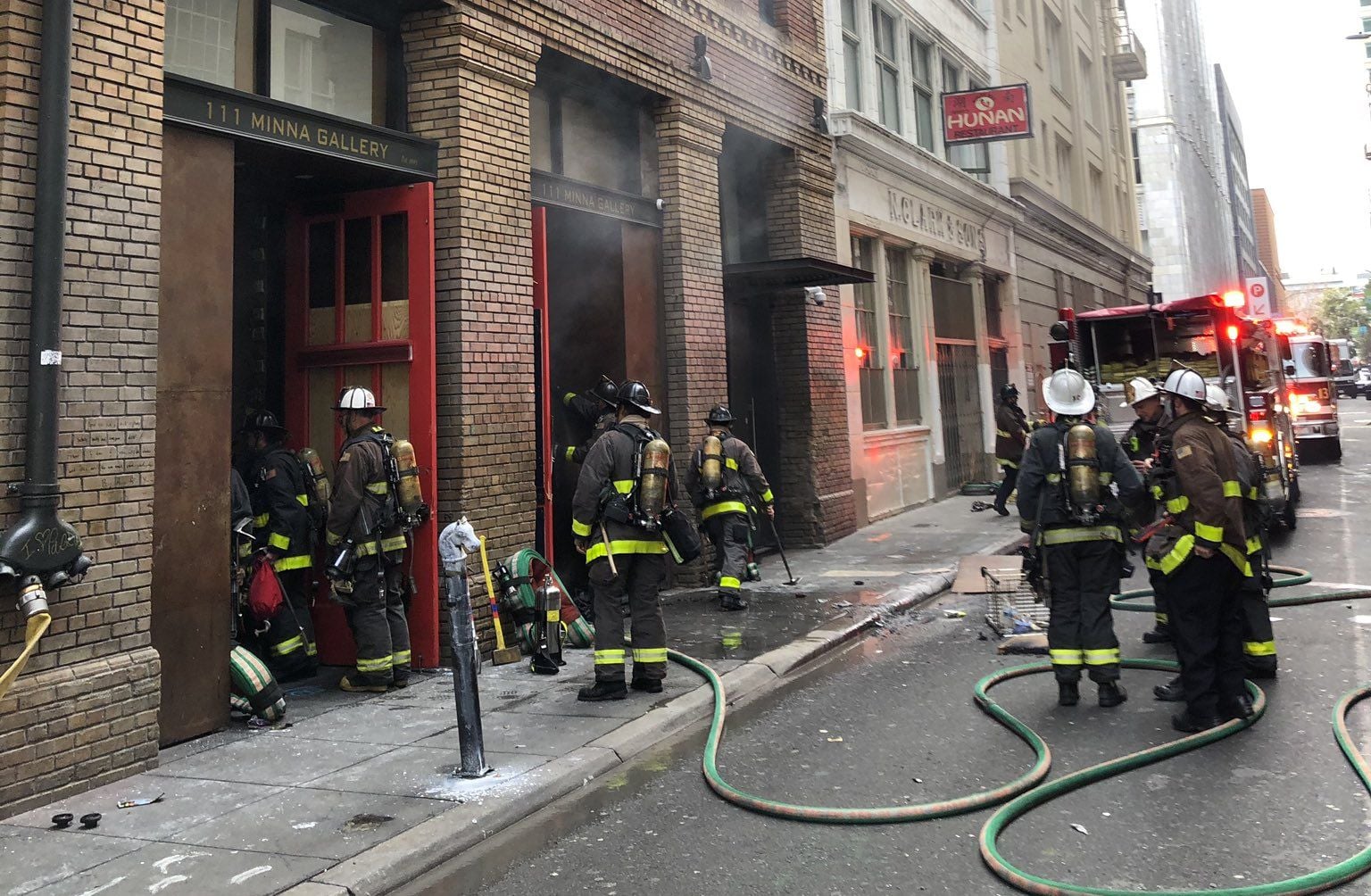 111 Minna Gallery Damaged By Small Fire