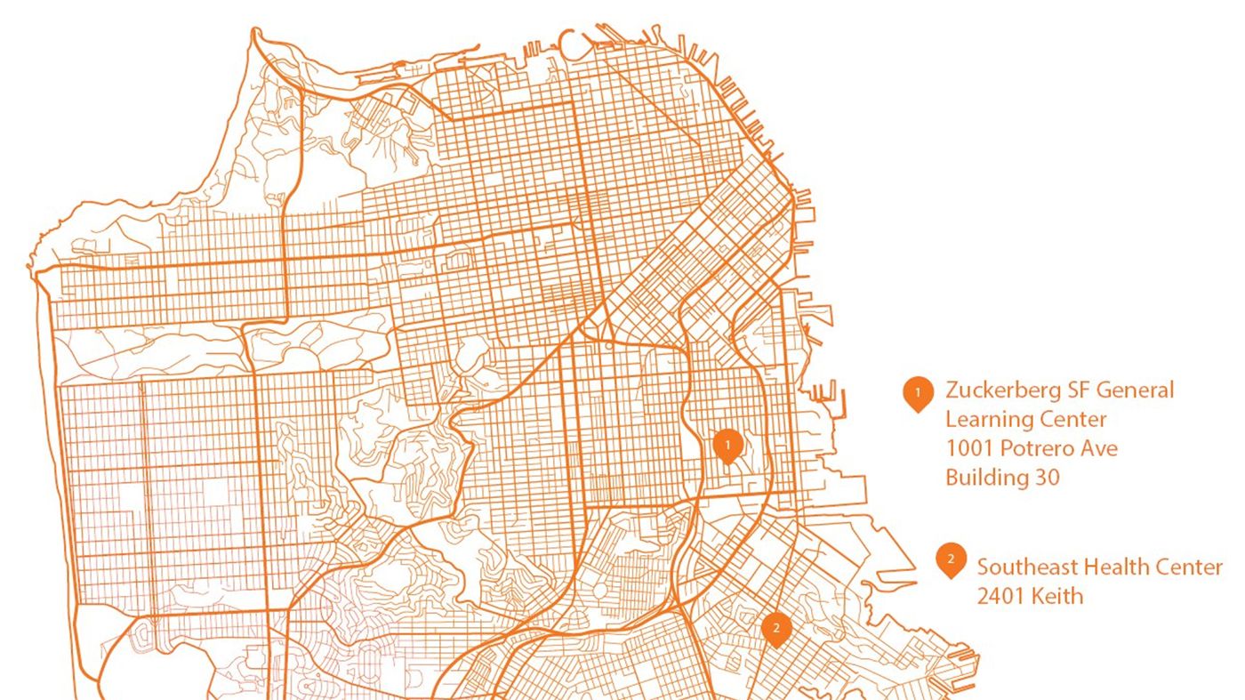 Everyone Over 65 In the Mission, Bernal, and Potrero Can Now Get Drop-In Vaccinations at SF General