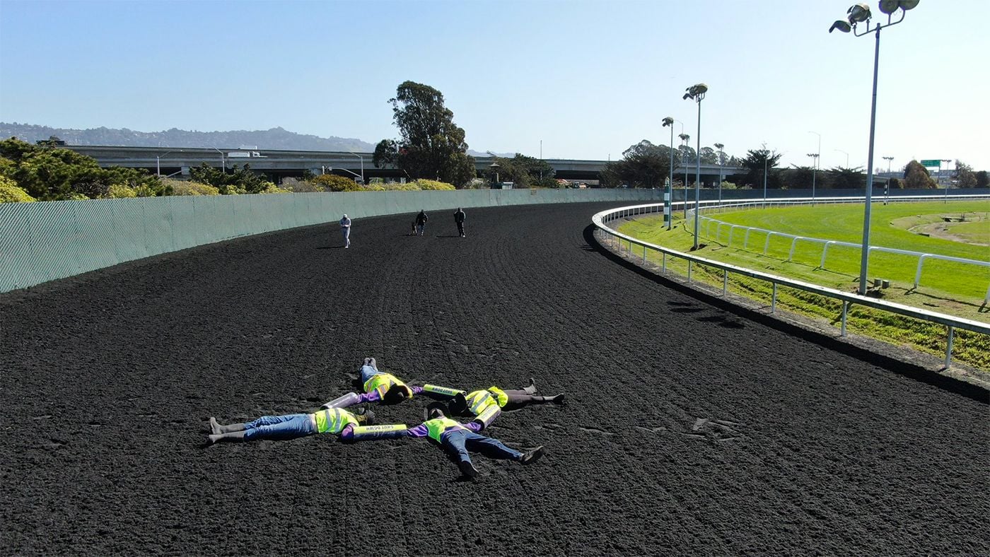 Protesters Seeking Shutdown of Golden Gate Fields Racetrack Over Horse Deaths Cause Mass Vaccination Site For Humans to Be Shut Down