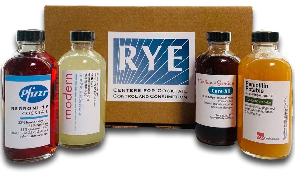 These Novelty, Faux-Vaccine Cocktails Will Make You Drink ‘To Your Health’