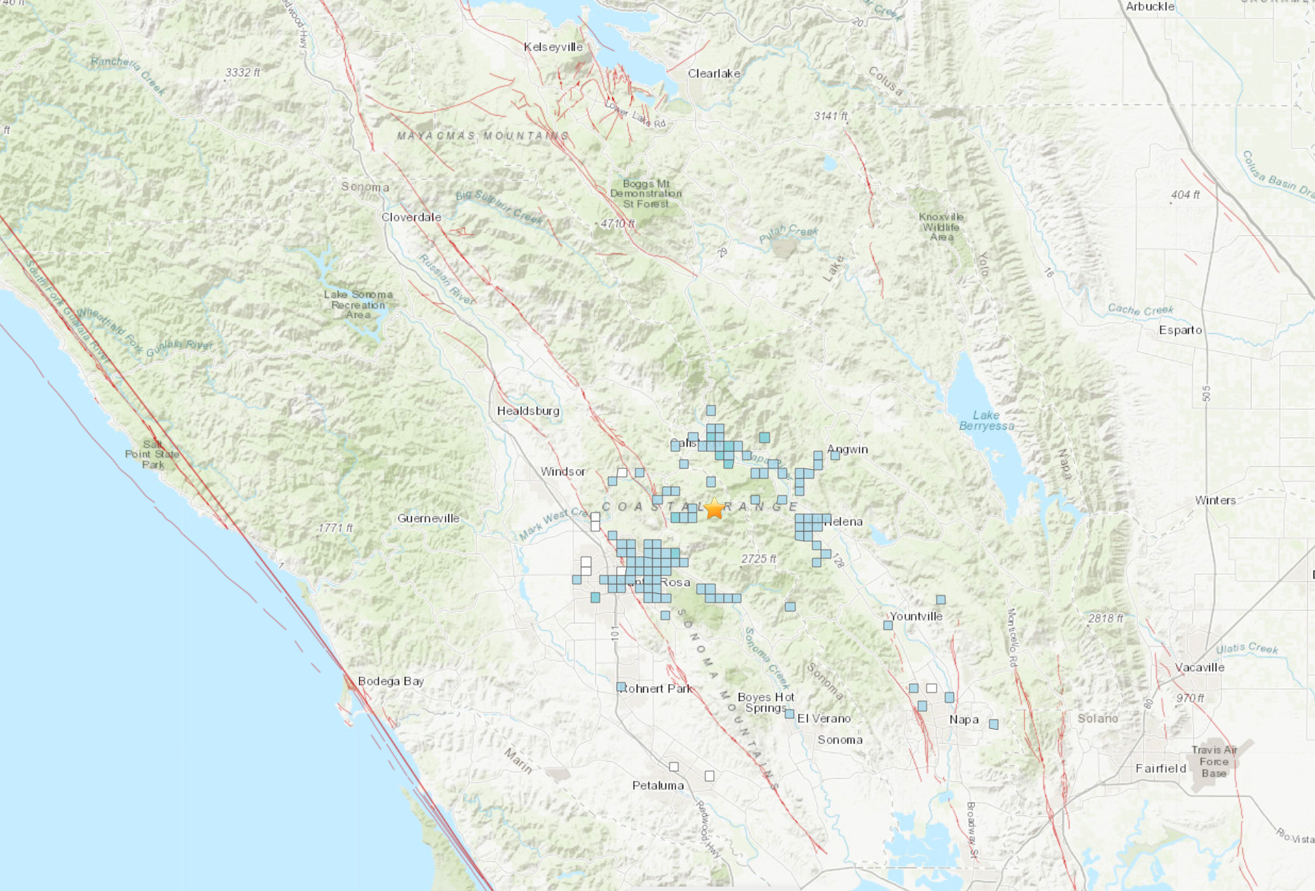 3.0M Earthquakes Rock East Bay, Wine Country Saturday Morning