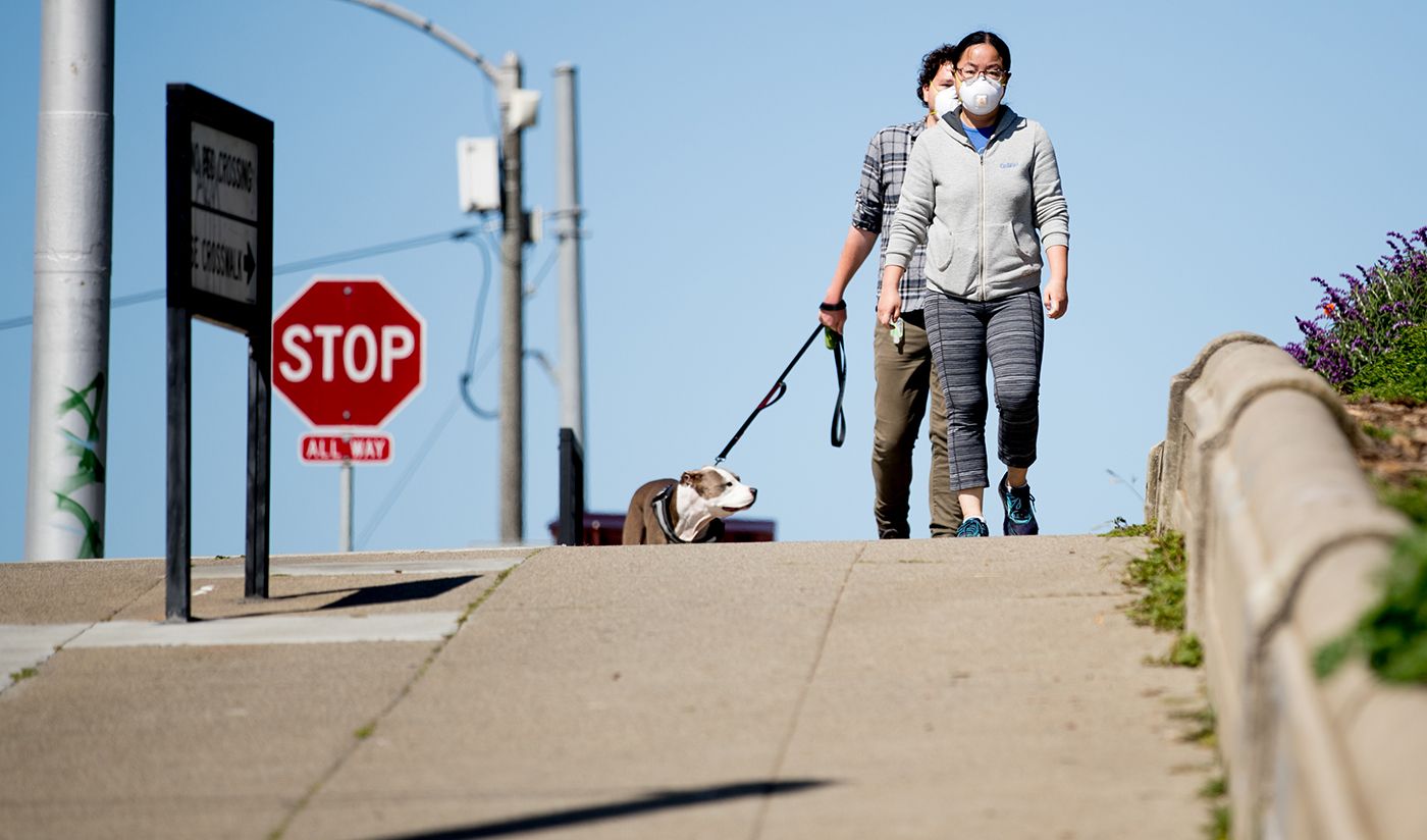 One UCSF Doc Says Outdoor Mask Mandate Should Be Lifted; Another Says He Still Won't Dine Indoors
