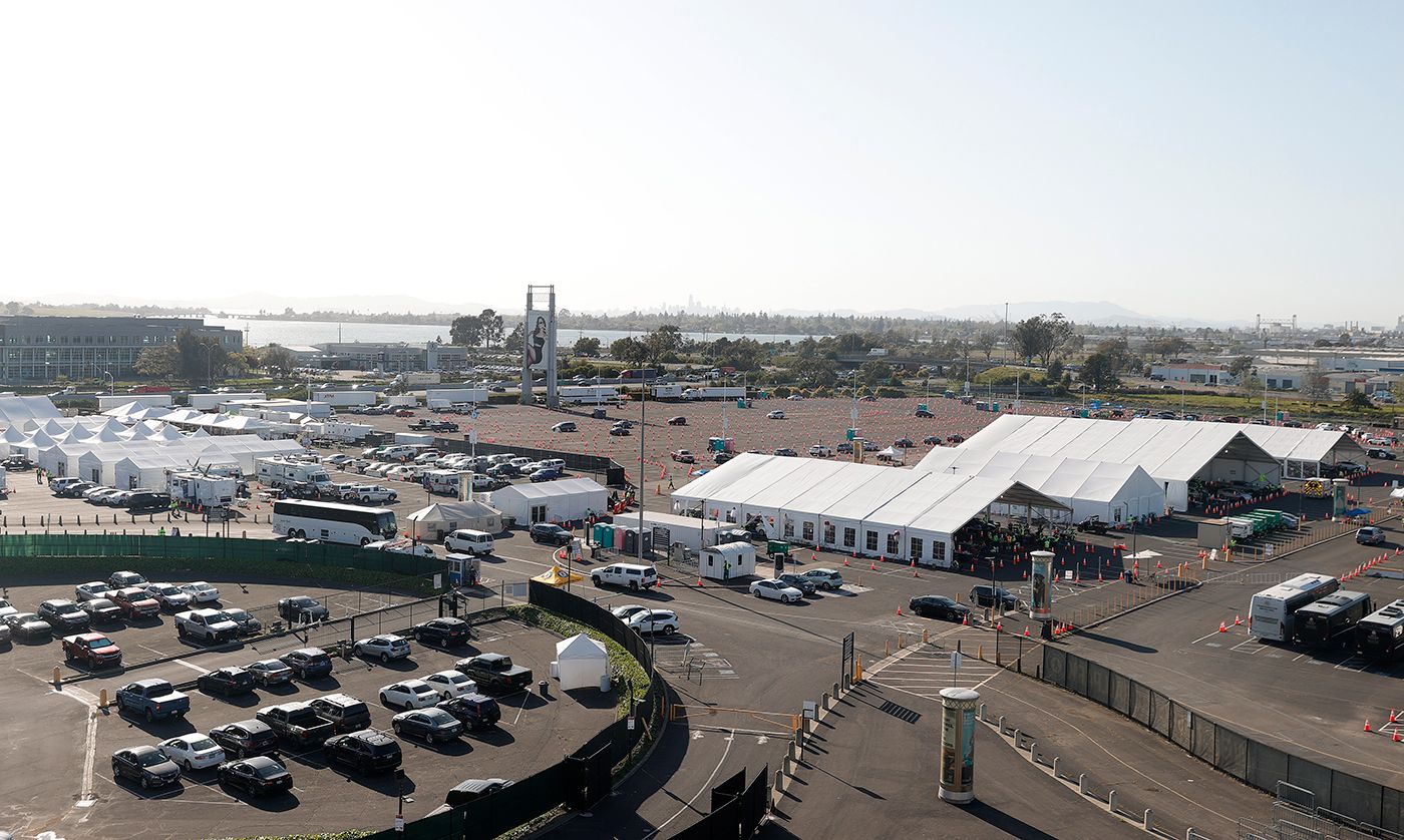 Oakland Coliseum Site Extended For One Month, Without FEMA Help