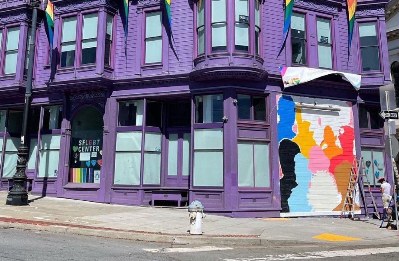 Following Dustup Over Honey Bears, LGBT Center Gets 'Queeroes' Mural