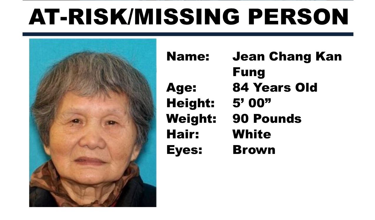 84-Year-Old San Francisco Grandmother Went Missing Over a Week Ago; SF Police Still Need Help Finding Her