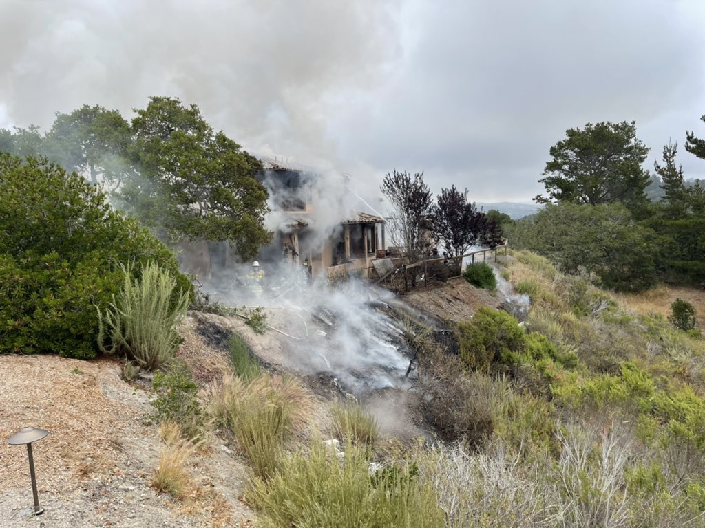 [Update] Small Plane Crashes Straight Into House In Monterey; Two Dead