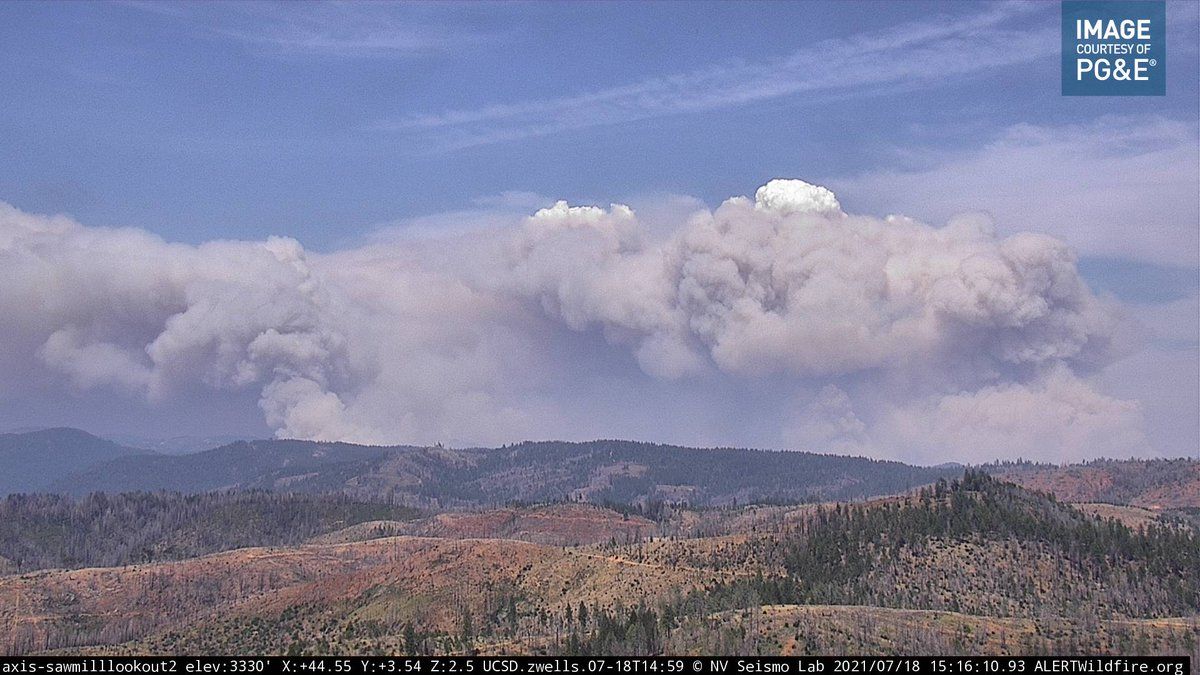 Dixie Fire Approaches Camp Fire Burn Scar With Over 18,000 Acres Burned ...