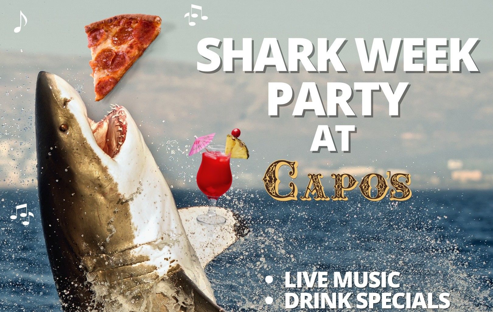 North Beach Restaurant Throwing ‘Shark Week Party’ Thursday Night