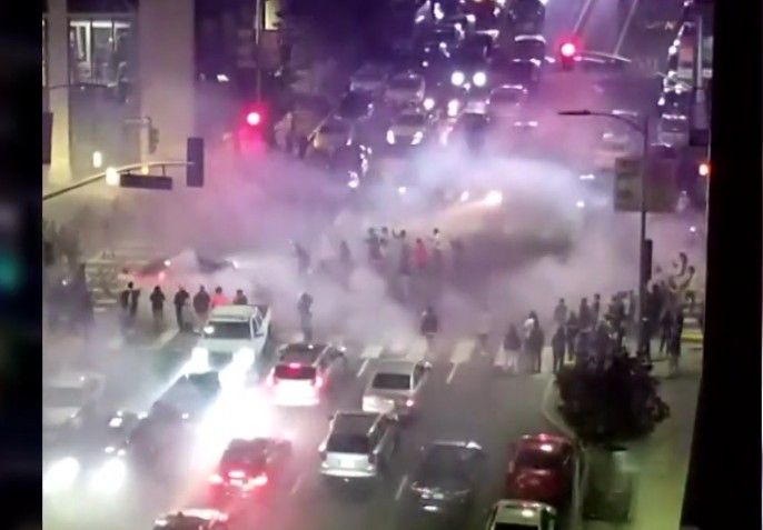 Sunday Night Sideshow In SF Blocks Bay Bridge, Spawns Numerous Smartphone Videos