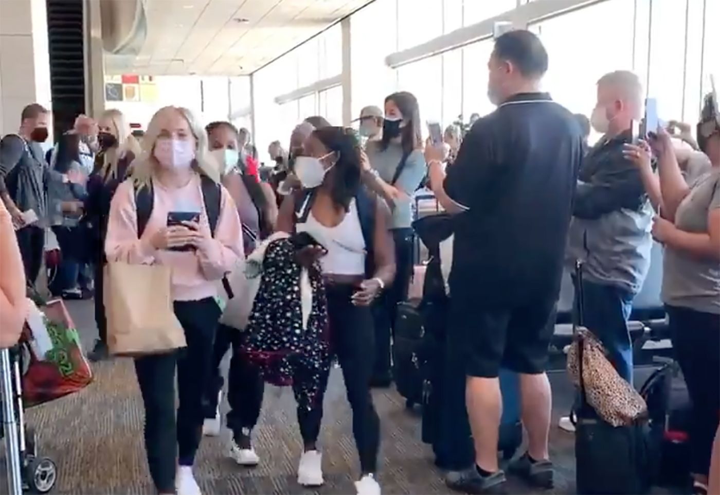 Day Around the Bay: Team USA Women's Gymnastics Squad Leaves SFO for Tokyo