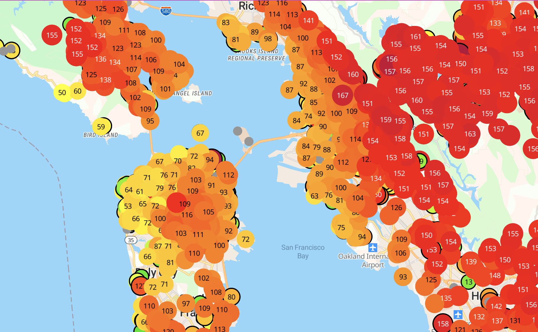 Saturday Links: Bay Area Air Showing 'Unhealthy' Levels of Pollutants