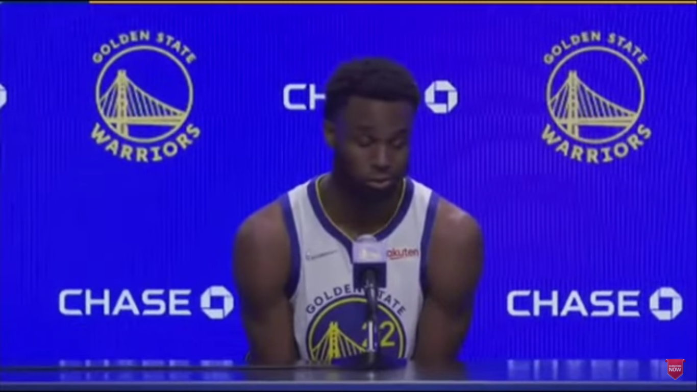 Warriors Allow a Maskless, Unvaccinated Andrew Wiggins to Address Reporters