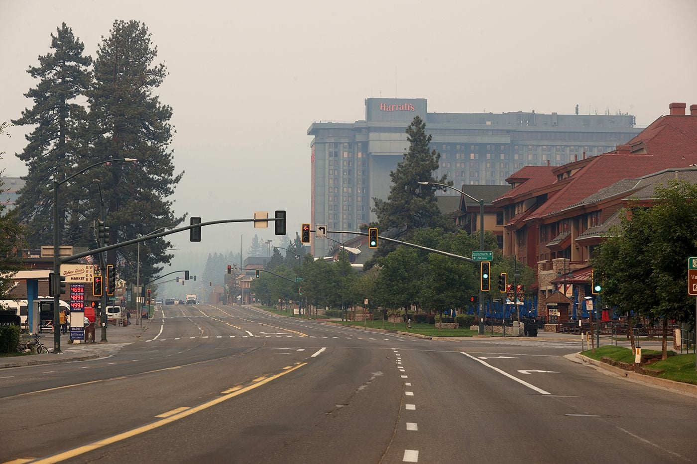 South Lake Tahoe Spared Another Night From Caldor Fire