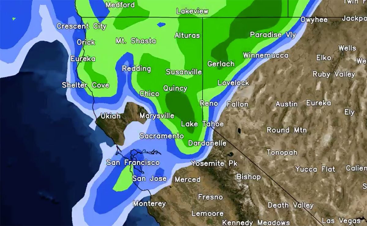 North Bay to See Much-Needed Rainfall This Weekend