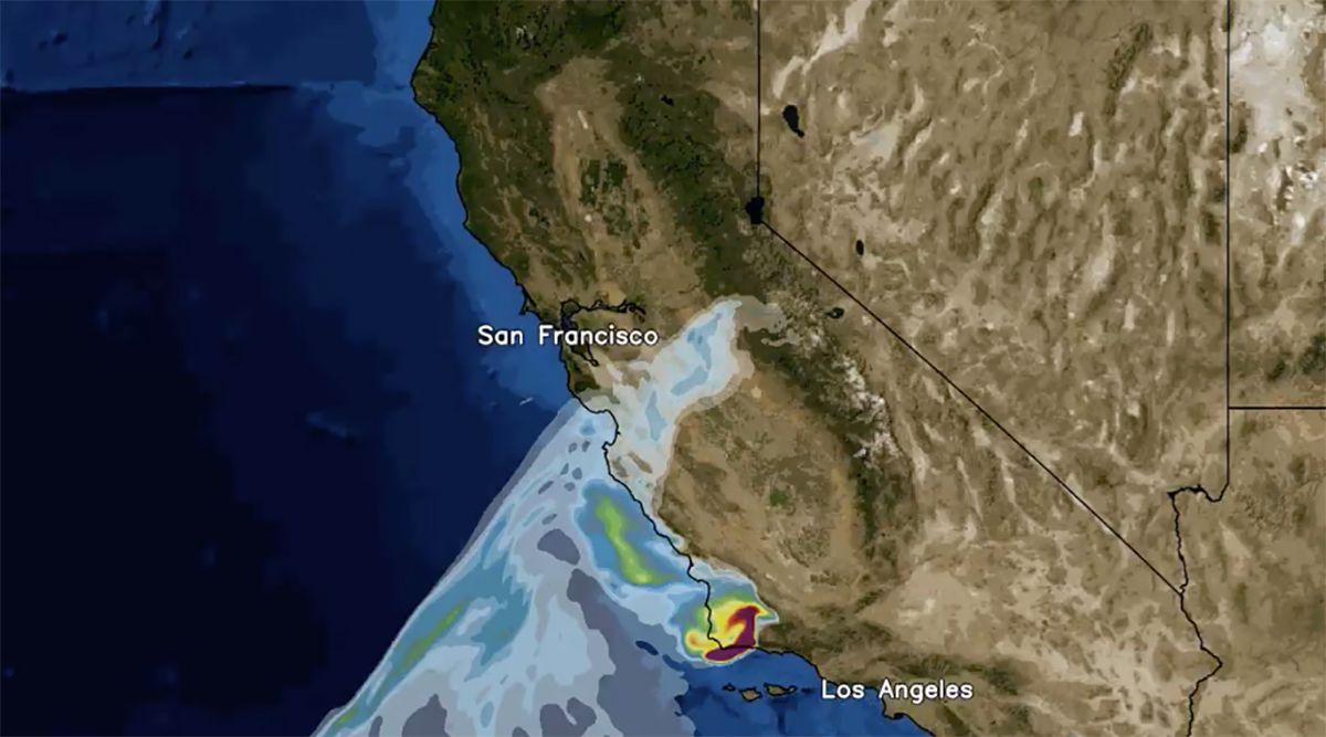 Santa Barbara Fire Smoke Expected to Move Over Bay Area Friday