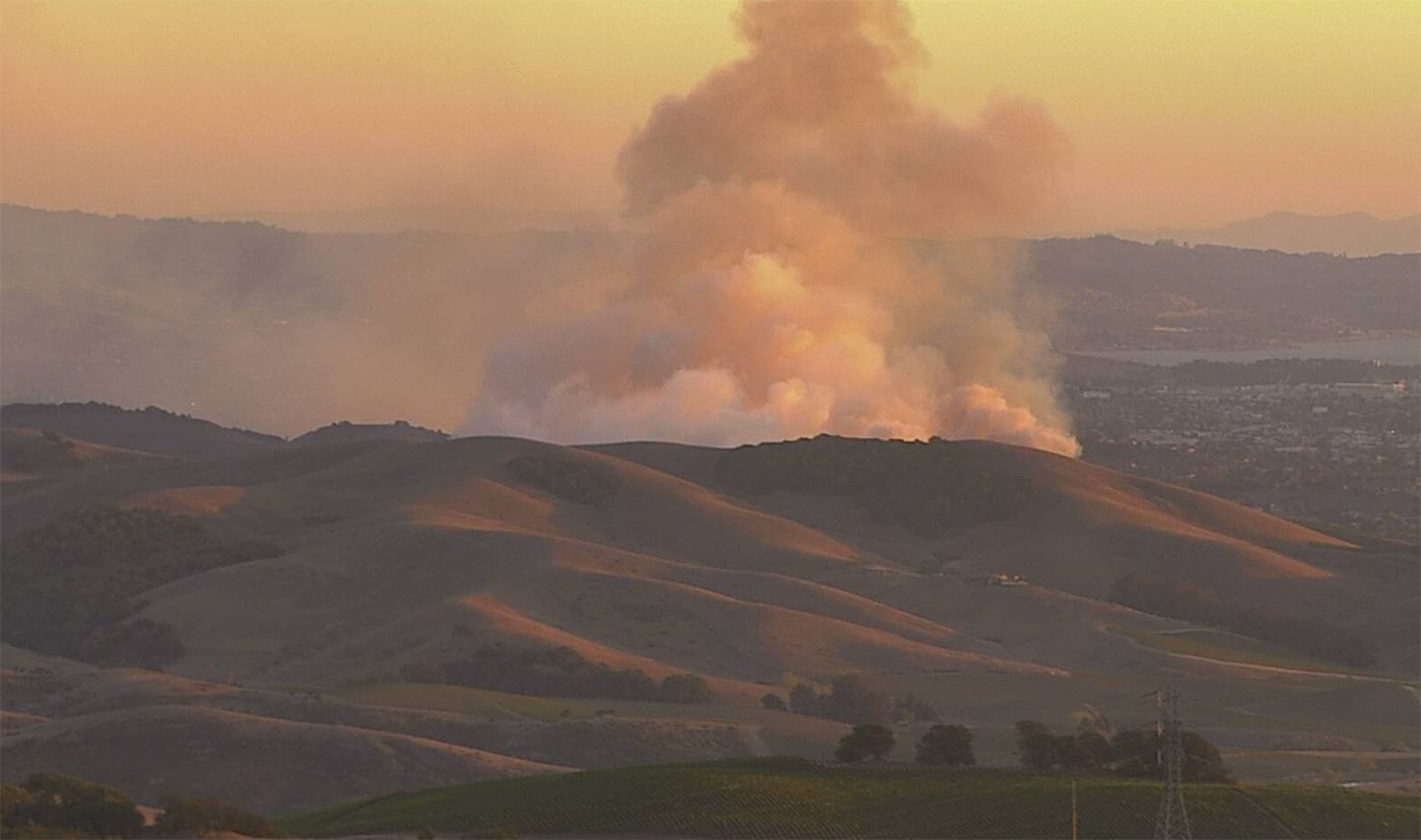Newell Fire In Napa County, Possibly Caused By Arson, Reaches 132 Acres