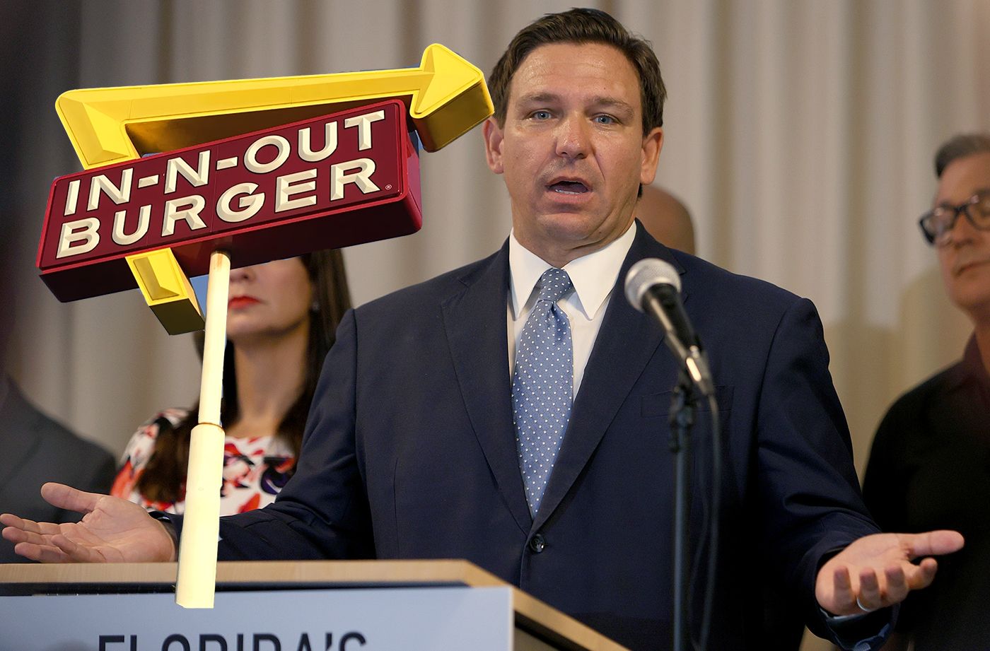Florida Now Courting In-N-Out Because Ron DeSantis Loves a Vaccine Fight