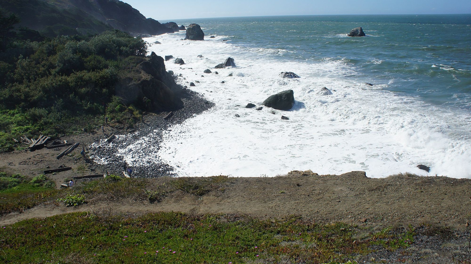 Man Pulled From Waters Off Eagle's Point in SF Dies After Rescue