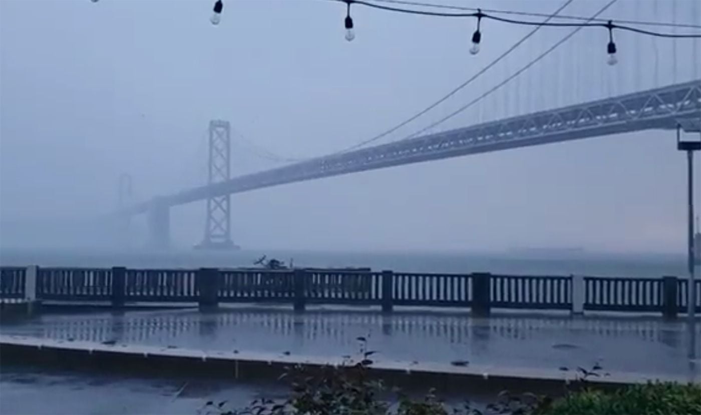 This Is Officially the Wettest Fall/Early Winter In San Francisco Since 1983