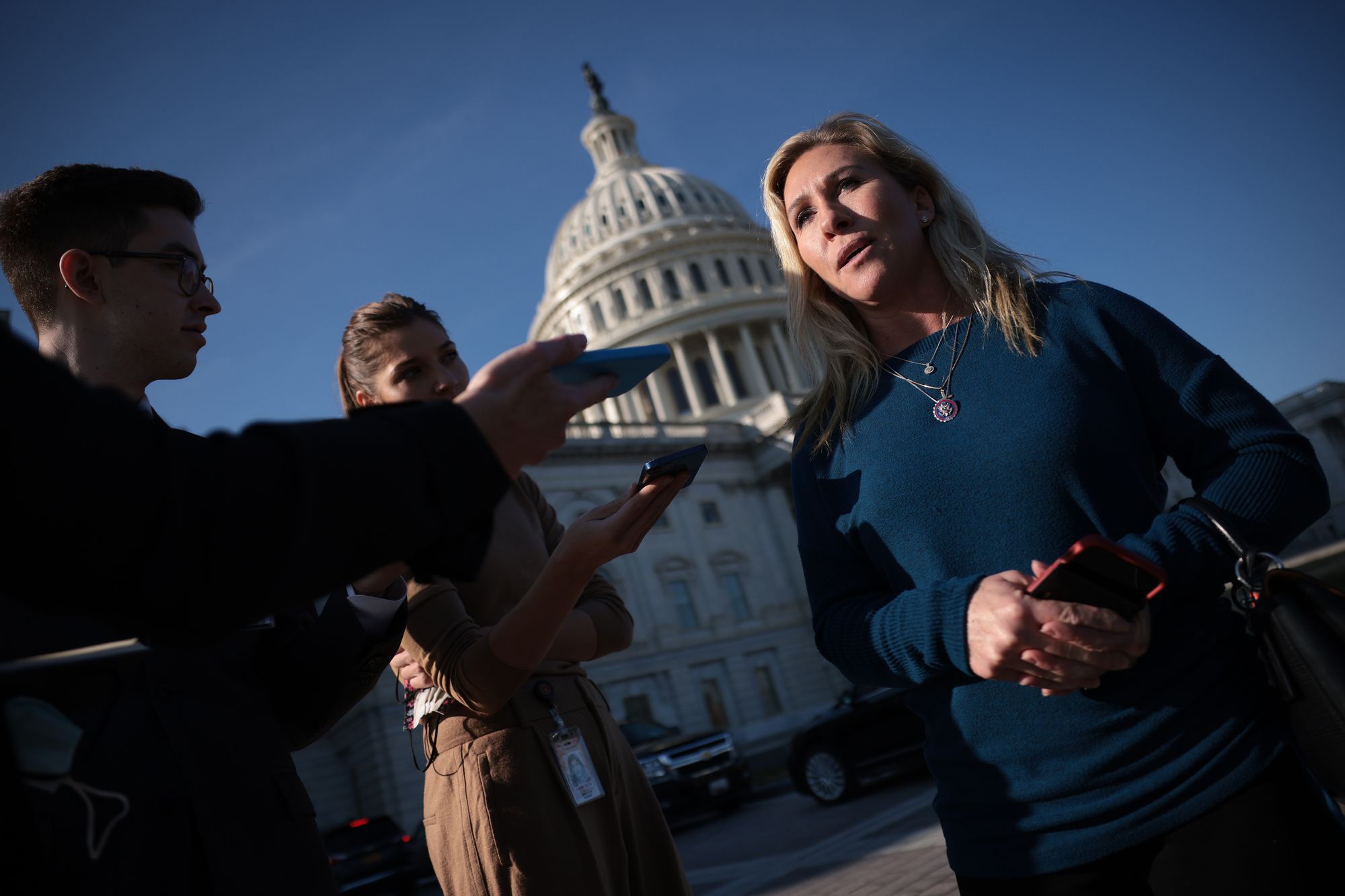 Marjorie Taylor Greene's Primary Twitter Account Has Been Permanently Suspended