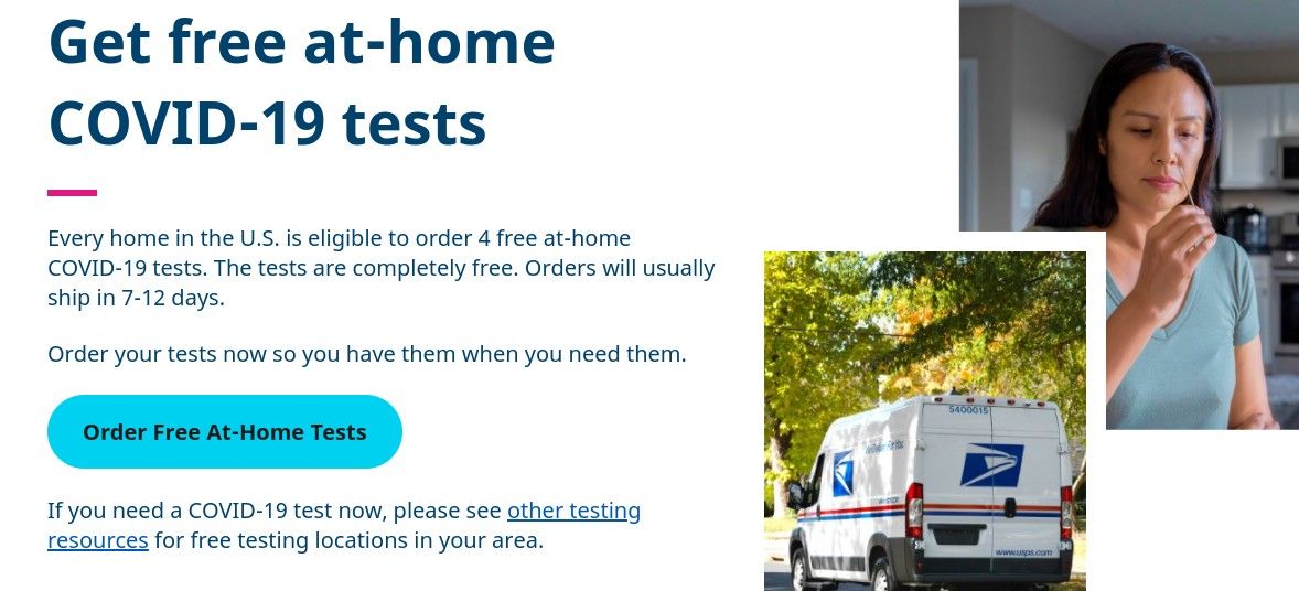 Biden’s Free At-Home COVID Test Website Is Live, and Now Taking Orders