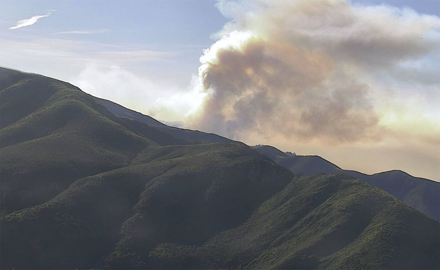 Fire Near Big Sur Now 55% Contained; Was Sparked By Ember From Burn Pile