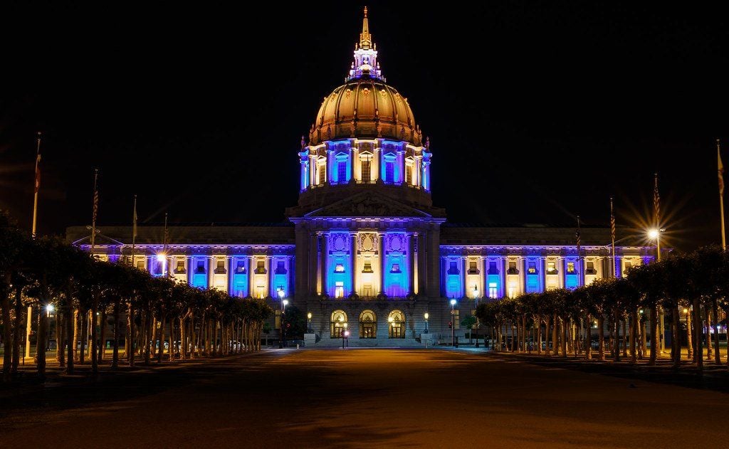 Saturday Links: SF City Hall Lights Up Yellow and Blue in Solidarity With Ukraine