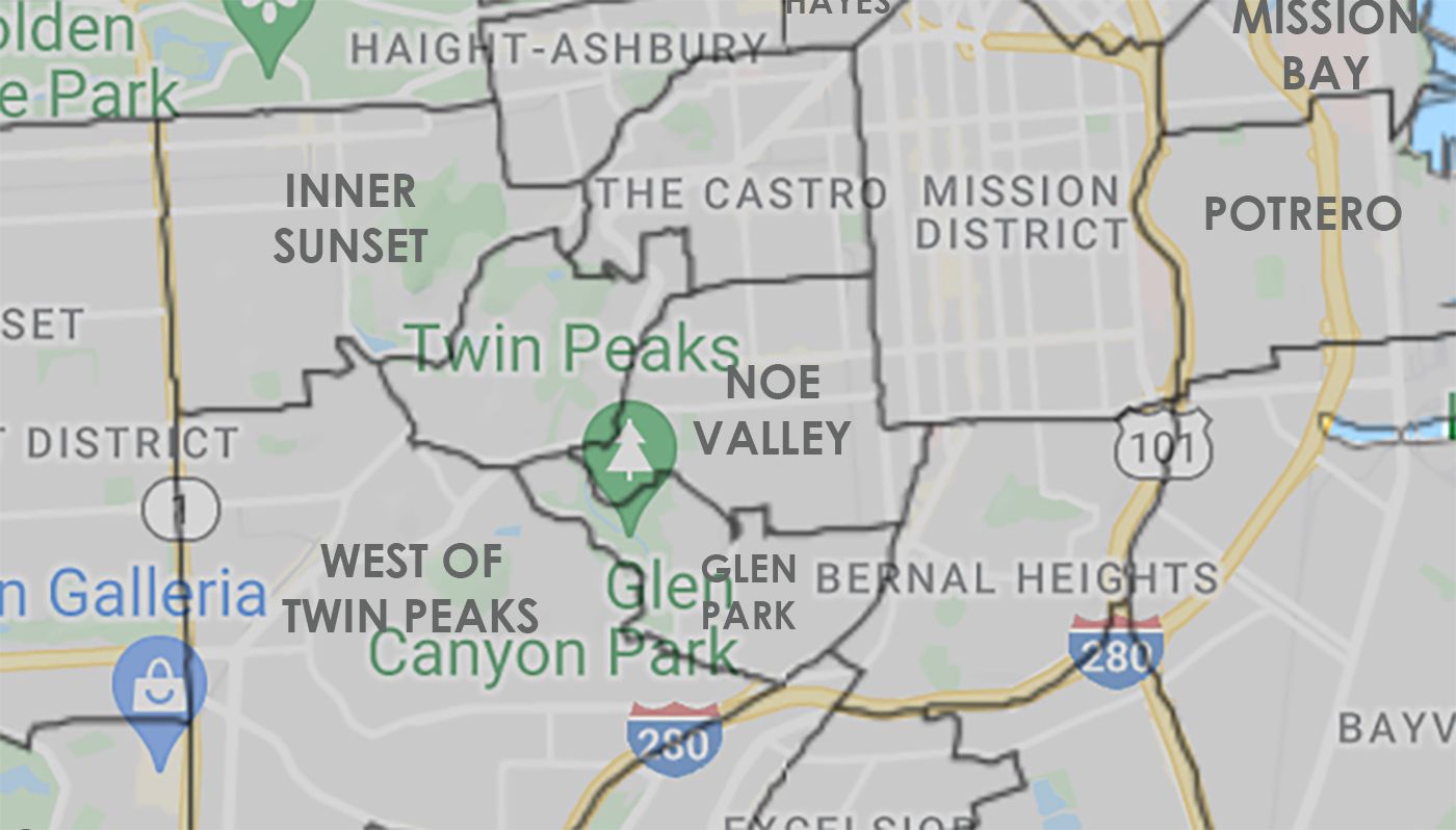 Even SF's Own City Departments Can't Agree On Neighborhood Boundaries