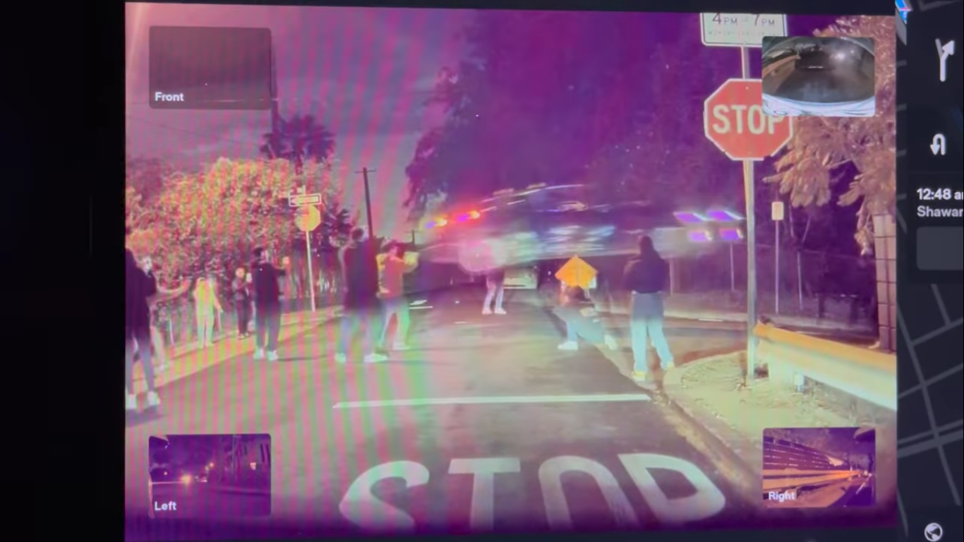 Detestable L.A. Tesla Owner Performs 50-Foot Jump on Public Street, Damages Multiple Other Cars