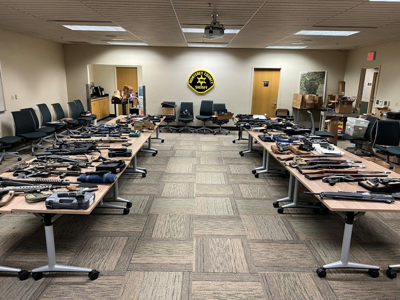Monterey Sheriffs Question Assault Suspect, Find 80 Firearms and 50,000 Rounds of Ammo
