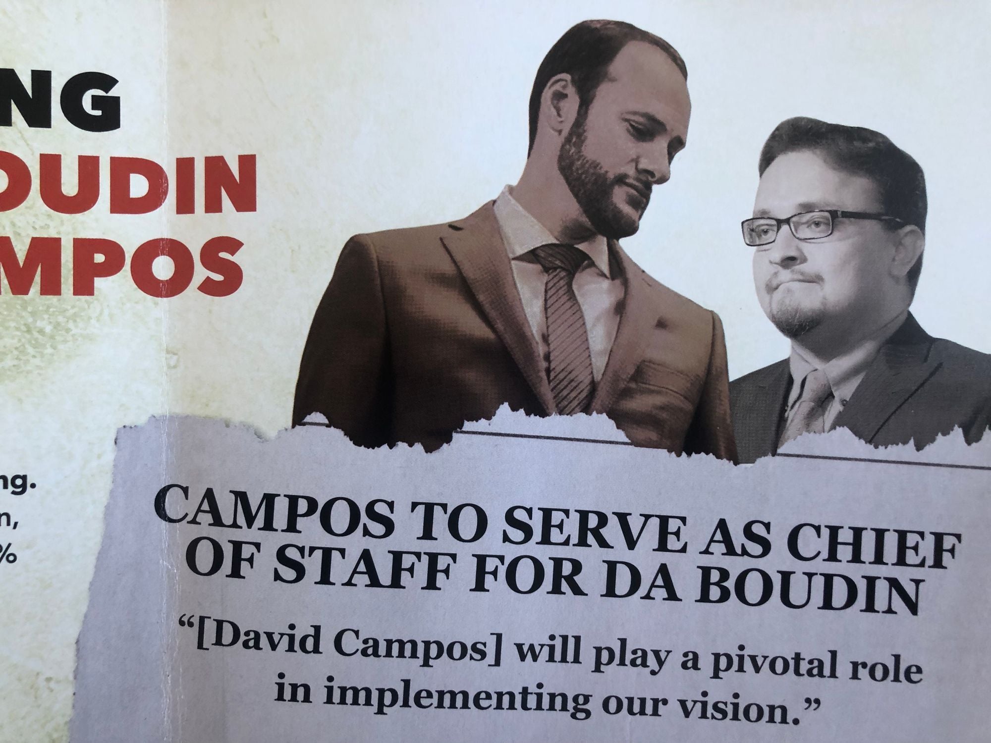 New Mailers From Pro-Haney PAC Attack Campos for Working for Boudin
