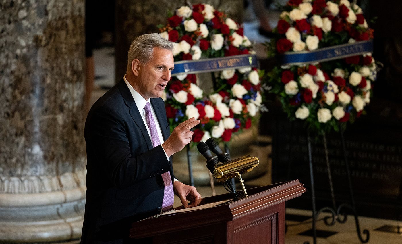 California Rep. Kevin McCarthy Is the Biggest Hypocrite About Trump Besides Mitch McConnell