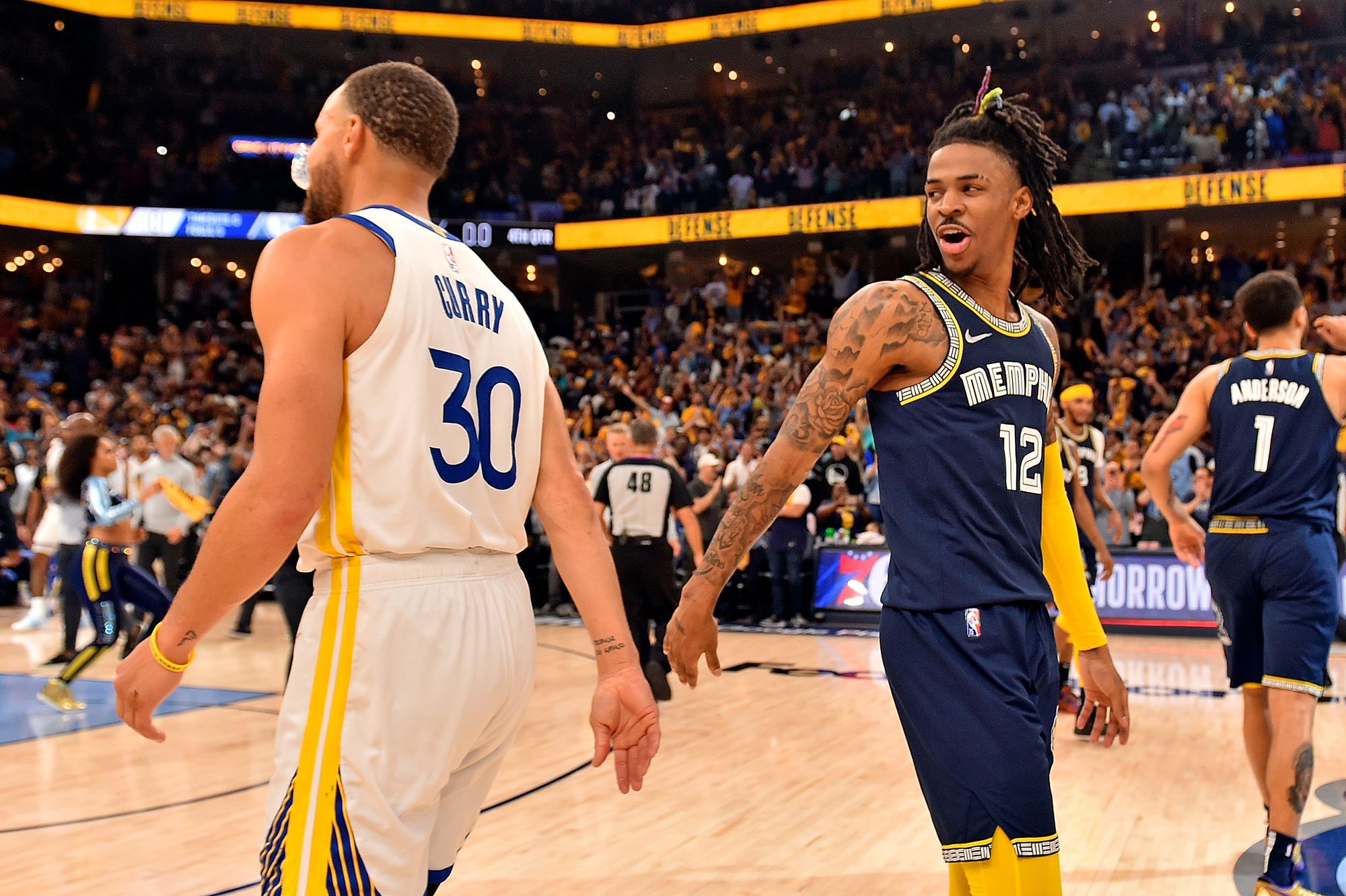 Warriors Suffer Loss of GP2 and 'Self-Inflicted Wounds,' Drop Game 2 to Grizzlies