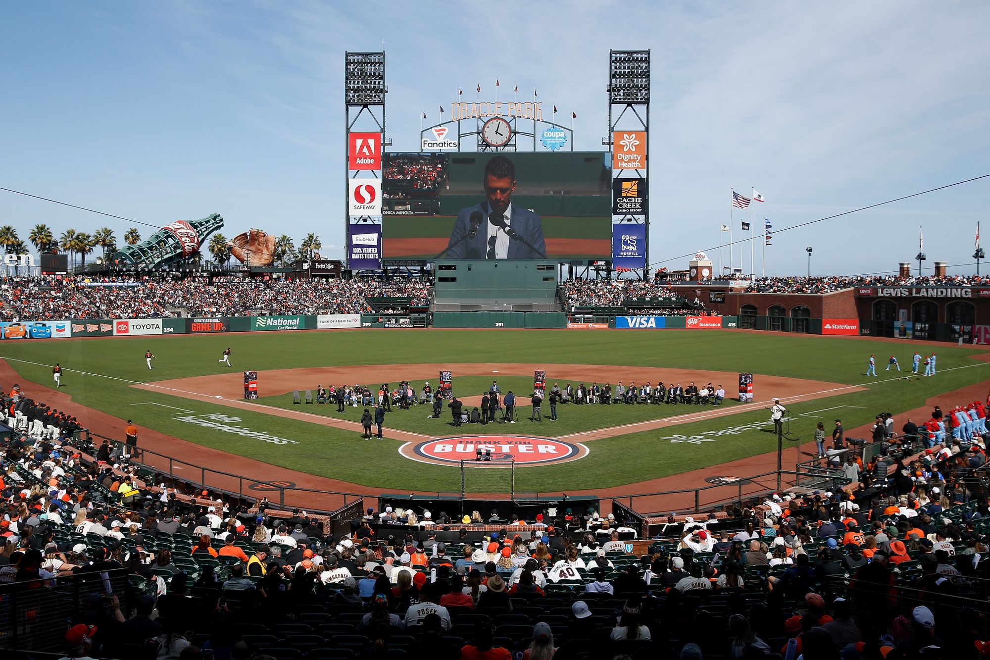 Giants FanFest: Posey places call to Melancon – East Bay Times