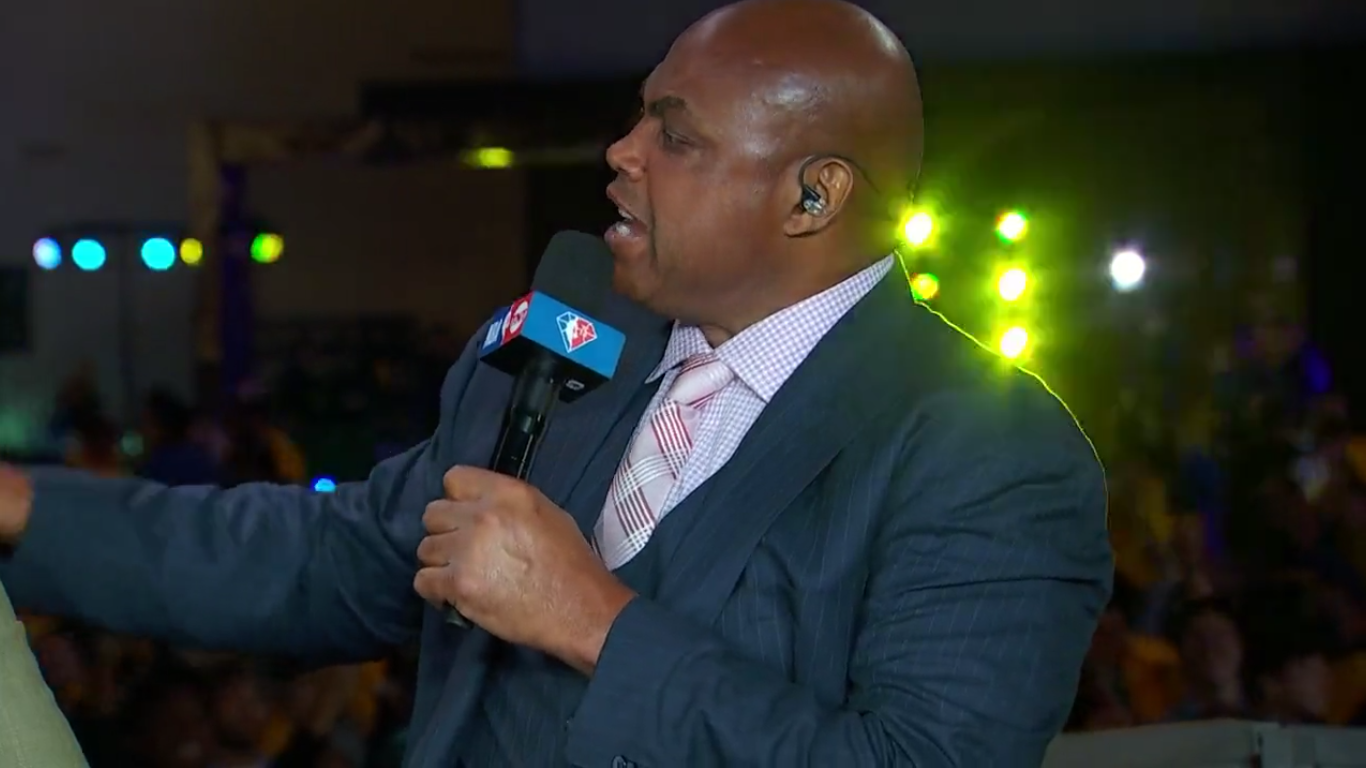 TNT’s Charles Barkley Escalates Beef With SF, Tells Warriors Fans He’ll ‘F*** Your Mama’