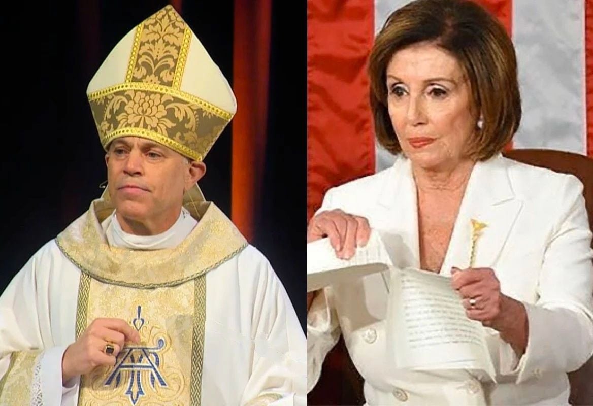 Unhappy That He Hasn't Been Mentioned Lately In Abortion Fight, SF Archbishop 'Bans' Nancy Pelosi From Receiving Communion