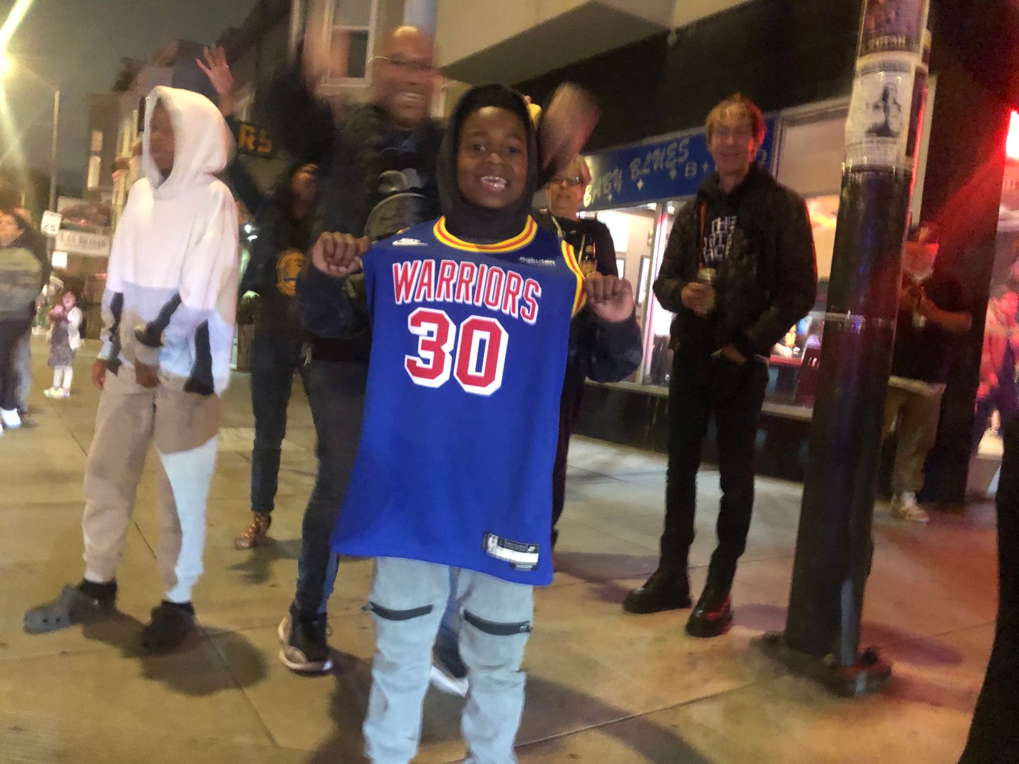 As Warriors Win Title, Mission Street Gets Its Fireworks, Bedlam, and Celebrations On