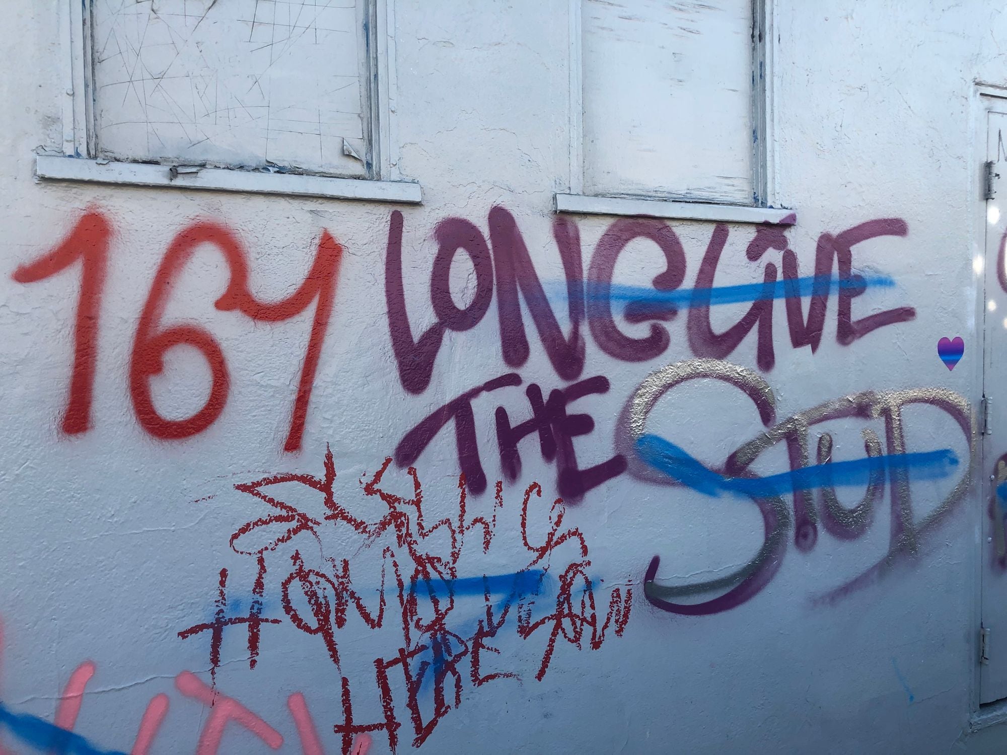 The Stud’s Former Home Got Thoroughly Tagged On Pride Weekend, and Then Countertagged On Top of That