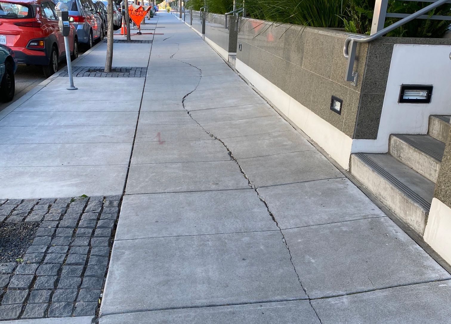 Mission Bay Residents File Class-Action Lawsuit Against San Francisco Over Sinking and Cracking Sidewalks