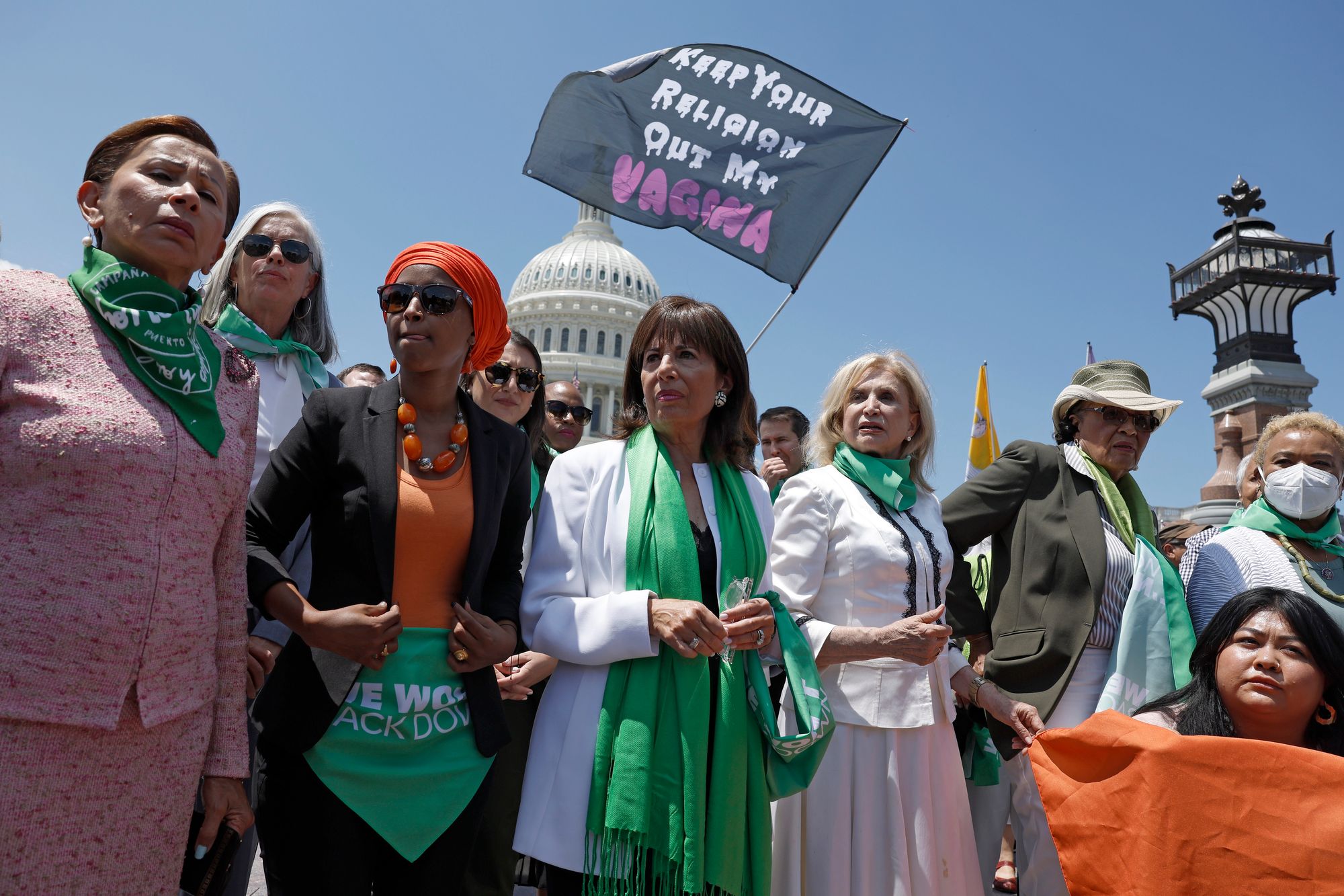 Bay Area Reps Jackie Speier and Barbara Lee Proudly Get Arrested at D.C. Abortion Rights Protest