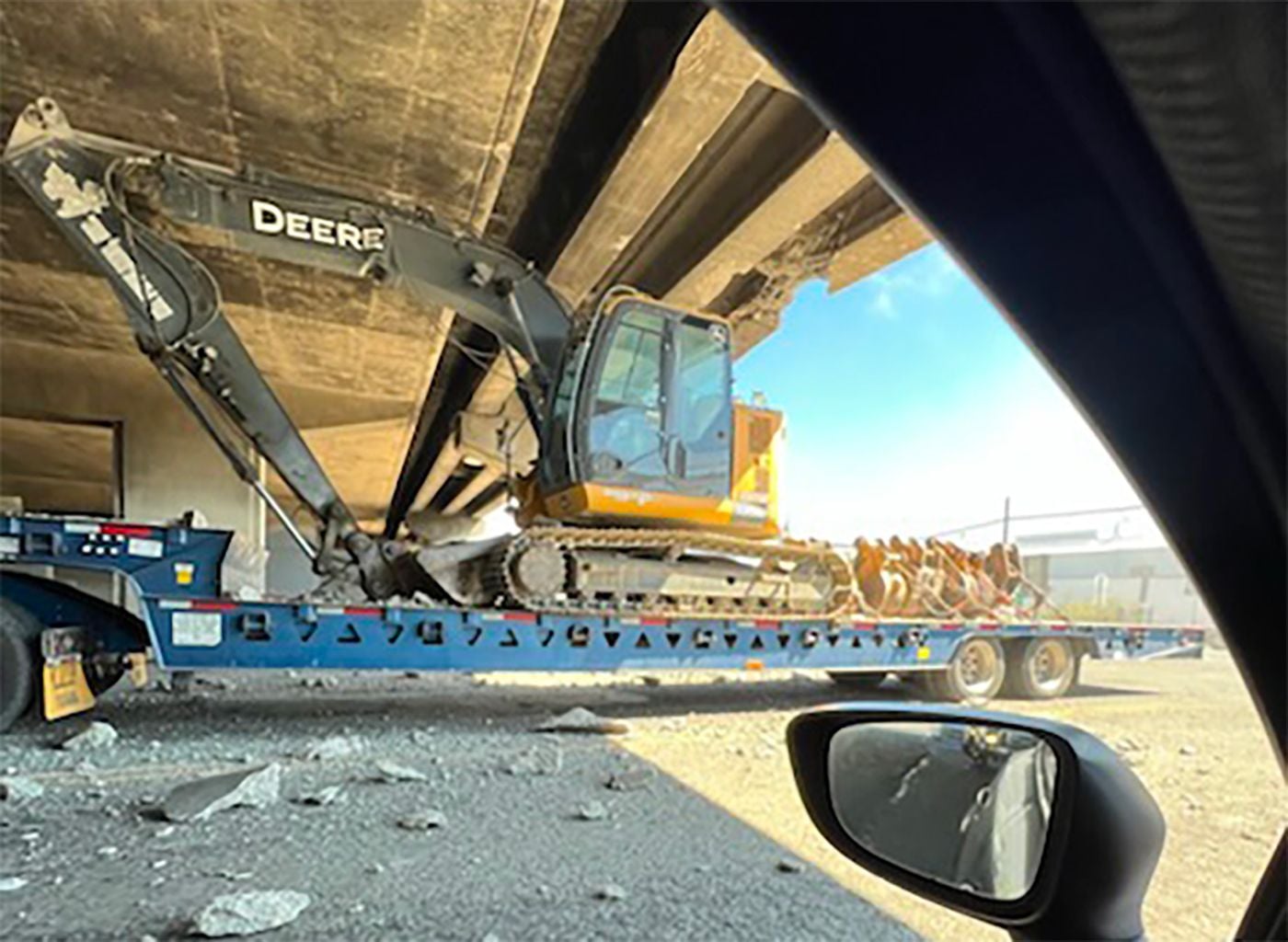 Big Rig Driver Sought After HitandRun Incident That Damaged I80