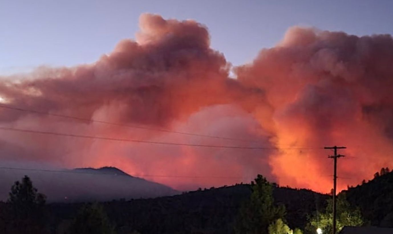 Oak Fire Smoke Floats to Tahoe, Not Bay Area, So Far