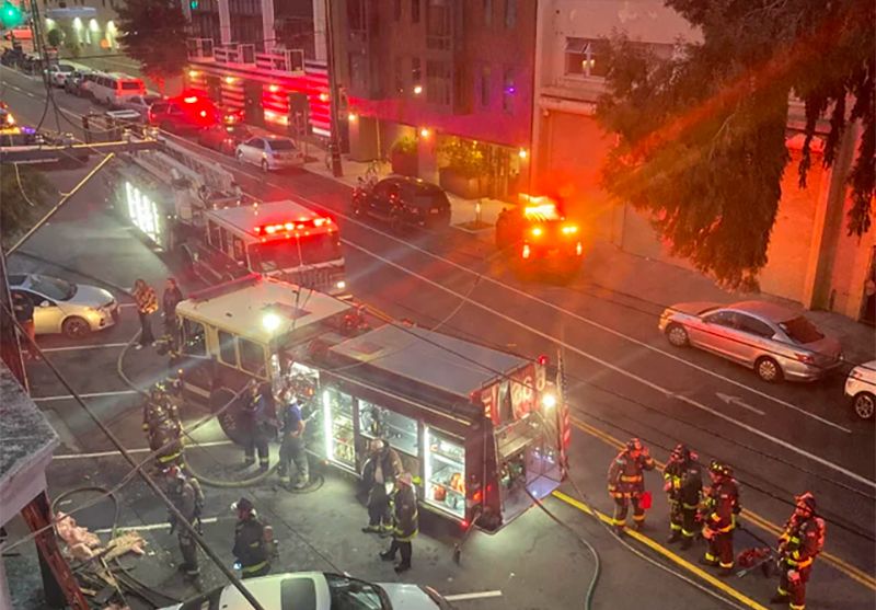 Could SF Have Another Toilet Torcher? PortaPotty Fire on McCoppin