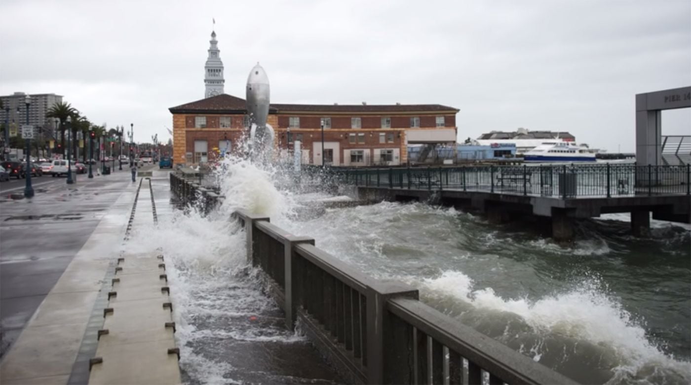 This Winter's First King Tides Arrive For Christmas Weekend