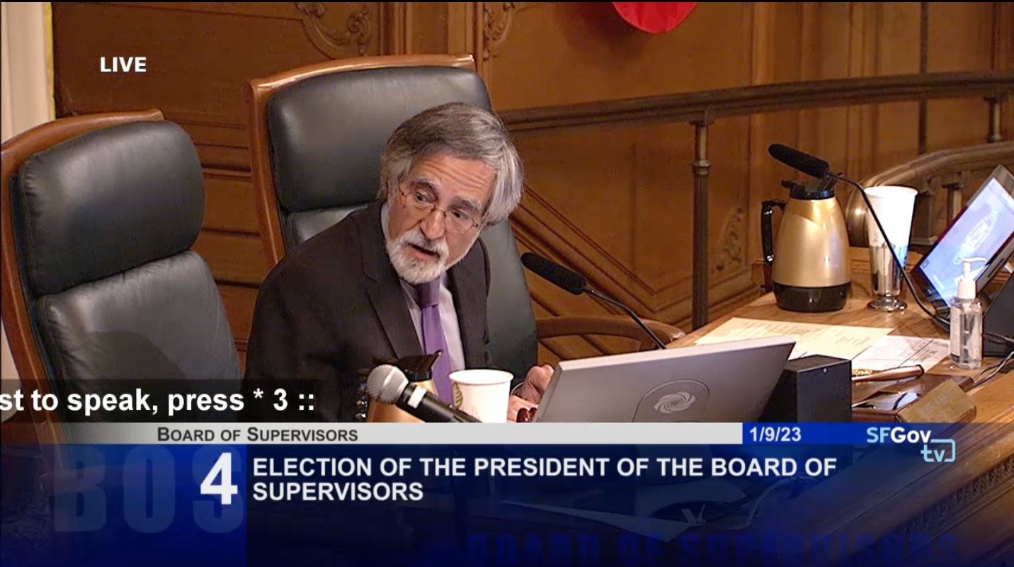 Board of Supervisors Palace Intrigue: Peskin Takes Presidency as Board Ousts Walton From Top Spot