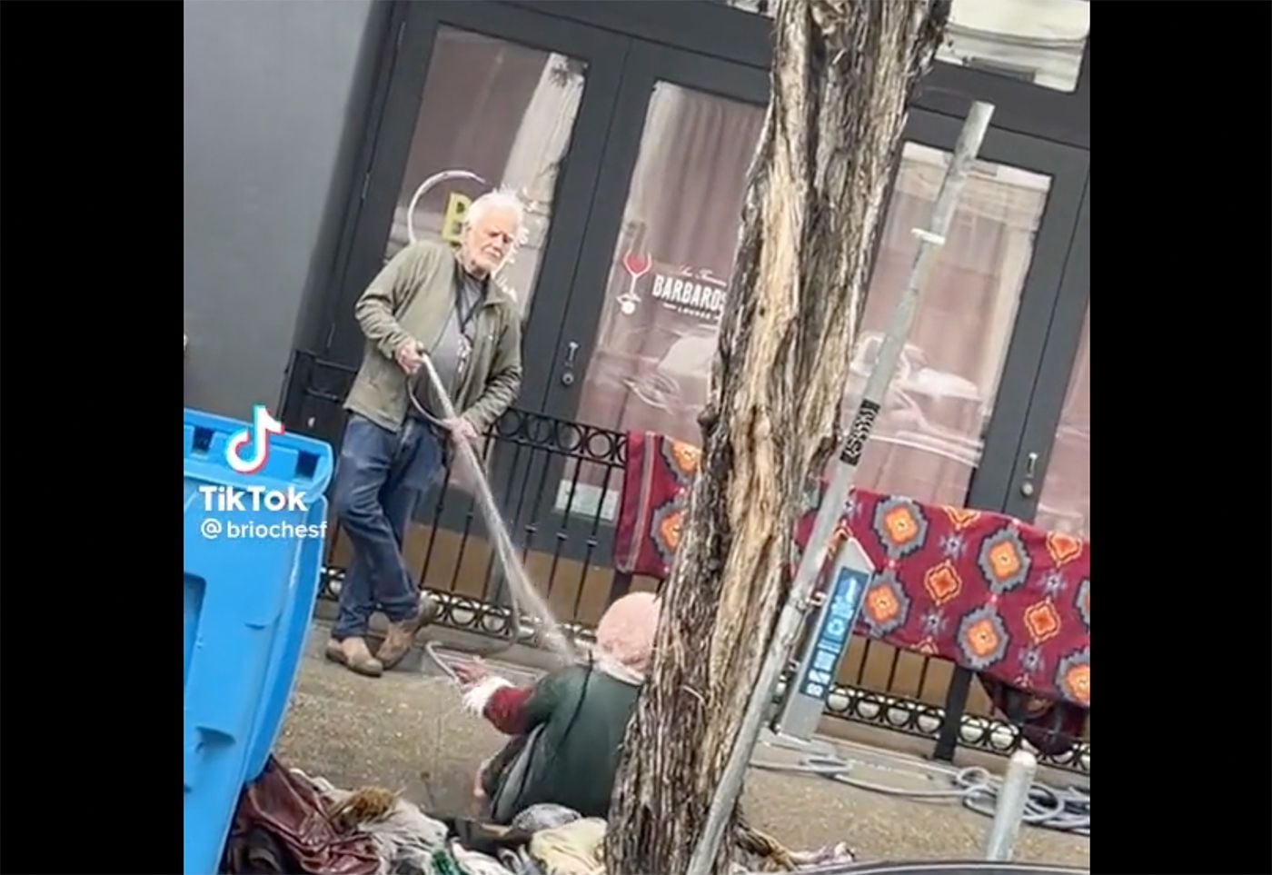SF Gallery Owner Seen Hosing Homeless Woman Won't Be Arraigned Until Next Month
