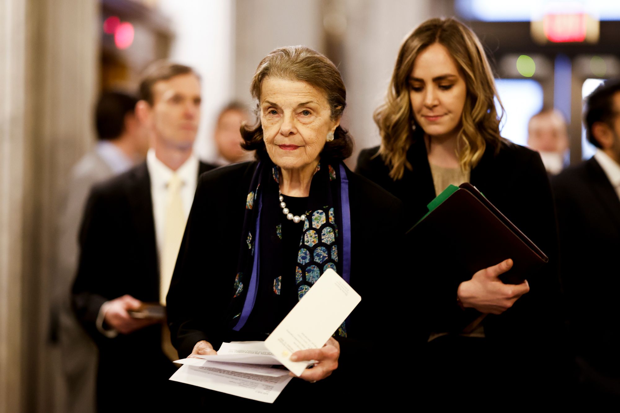 Feinstein Sidelined With ‘Health Matter,' Which We Now Know Is Shingles