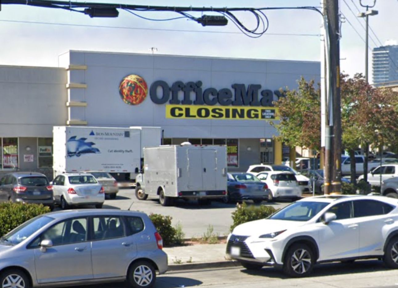That Former Office Max at 14th and Harrison Could Become a Big-Box Liquor Store, Total Wine & More