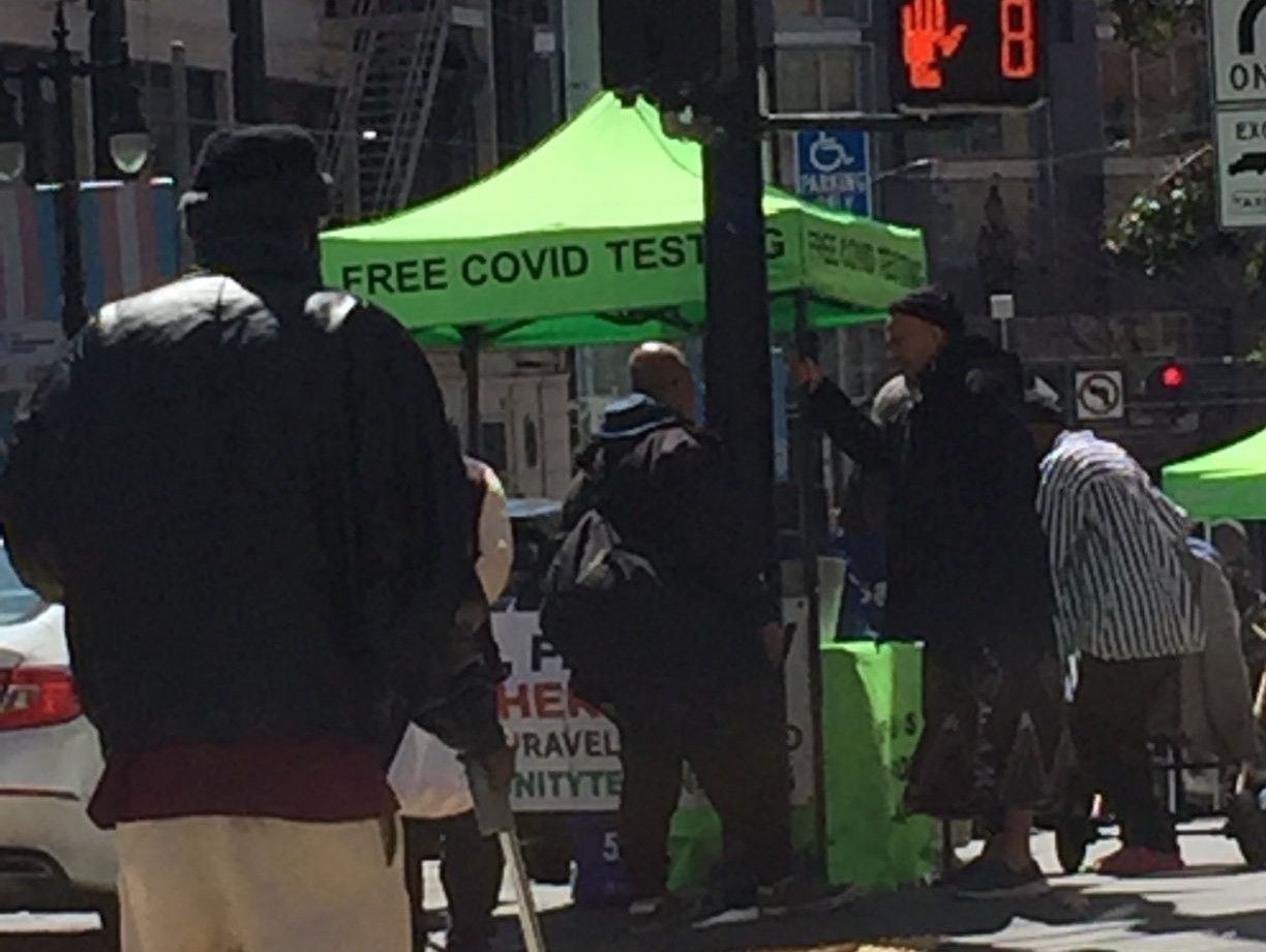 Shady COVID Street Testing Sites, Offering $5 Cash Per Test, Appear Unlicensed